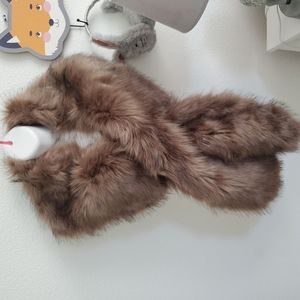 Faux Fur Fashion Design High Quality Scarf .